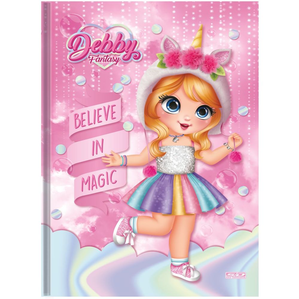 Nivalmix-Caderno-Brochura-Capa-Dura-Debby-Fantasy-96-Folhas-Capa-1-Sao-Domingos-2253309-001- Nivalmix-Caderno-Brochura-Capa-Dura-Debby-Fantasy-96-Folhas-Capa-1-Sao-Domingos-2253309-001-