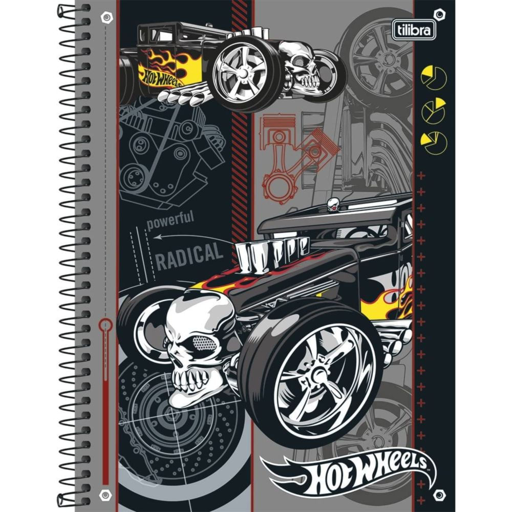 caderno-univ-10-mat-200-fls-hot-wheels-capa-2-tilibra caderno-univ-10-mat-200-fls-hot-wheels-capa-2-tilibra
