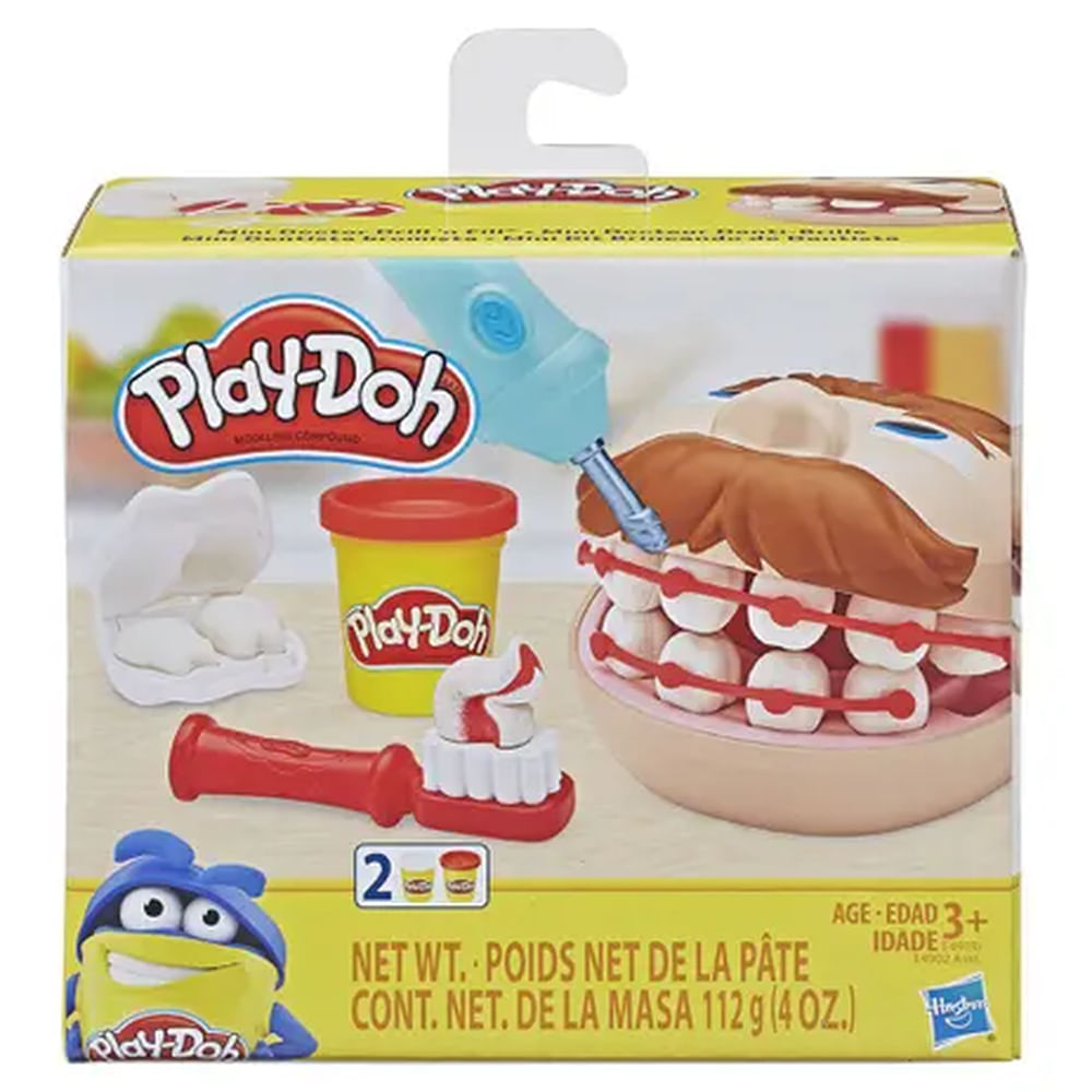 Nivalmix-Conjunto-Play-Doh-Mini-Classicos-Brincando-de-Dentista-E4919-Hasbro-2196642-002 Nivalmix-Conjunto-Play-Doh-Mini-Classicos-Brincando-de-Dentista-E4919-Hasbro-2196642-002