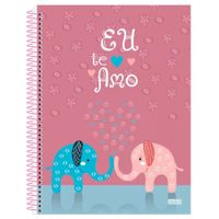 caderno-univ-200-fls-eu-te-amo-elefantes-sao-domingos