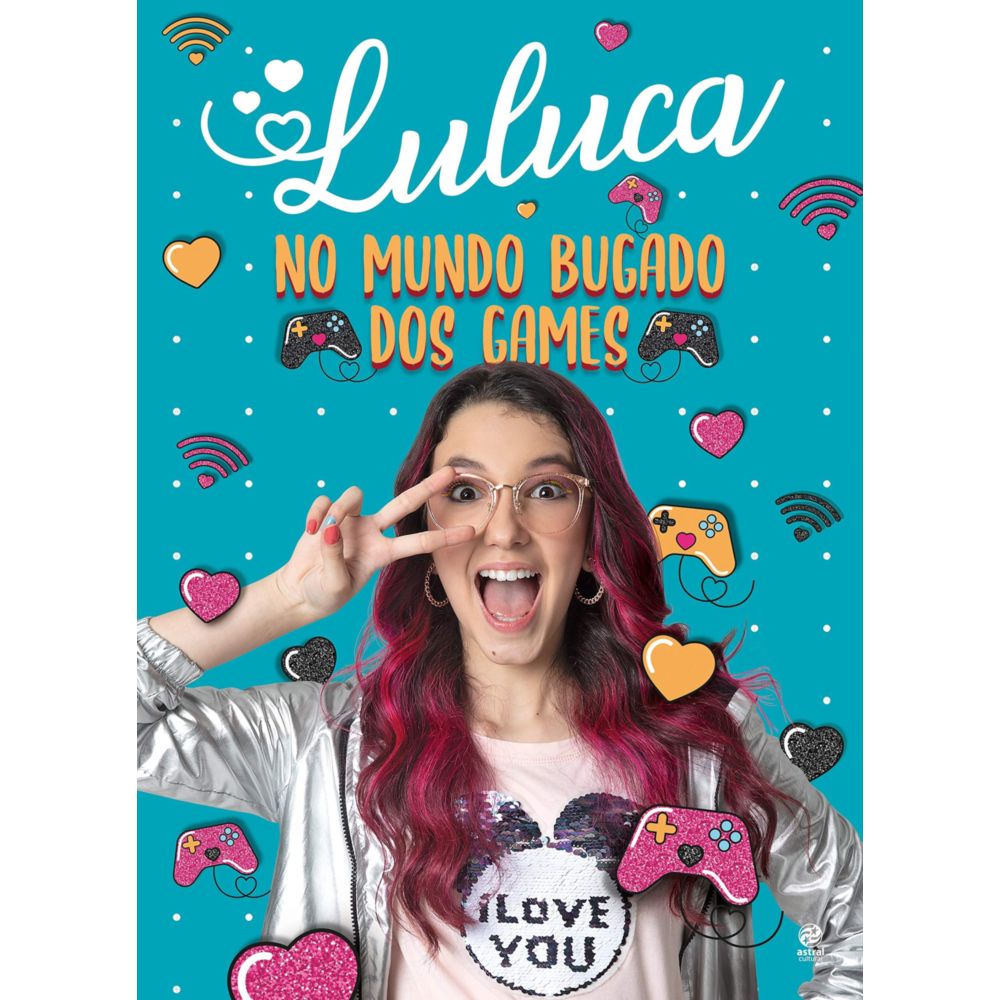 Livro Luluca no Mundo Bugado dos Games - nivalmix