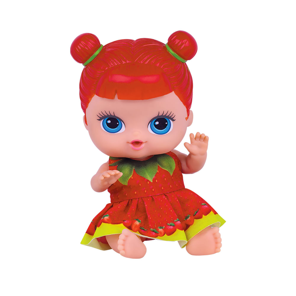 Nivalmix-Boneca-Colecao-Frutinhas-Morango-2508-Cotiplas-2310158 Nivalmix-Boneca-Colecao-Frutinhas-Morango-2508-Cotiplas-2310158