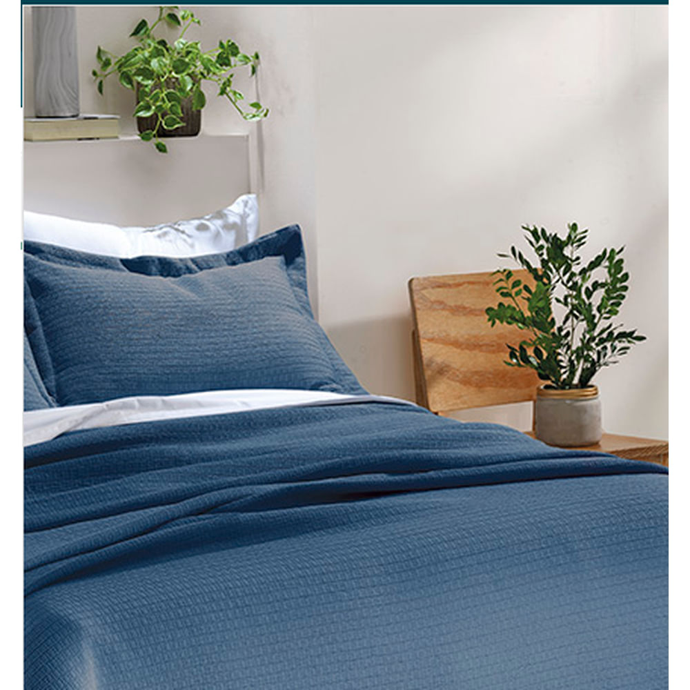 Nivalmix-Kit-Colcha-Solteiro-Londres-Azul-2-Pecas-Dohler-2309547 Nivalmix-Kit-Colcha-Solteiro-Londres-Azul-2-Pecas-Dohler-2309547