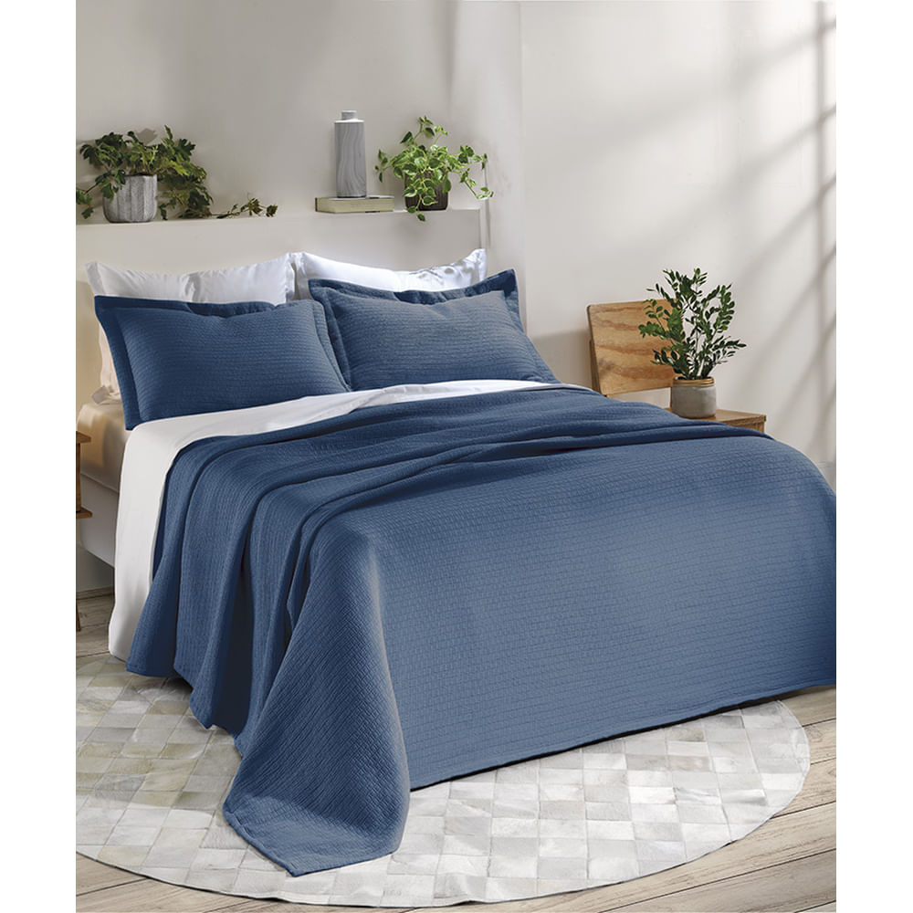 Nivalmix-Kit-Colcha-Casal-Queen-Londres-Azul-3-Pecas-Dohler-2309573 Nivalmix-Kit-Colcha-Casal-Queen-Londres-Azul-3-Pecas-Dohler-2309573