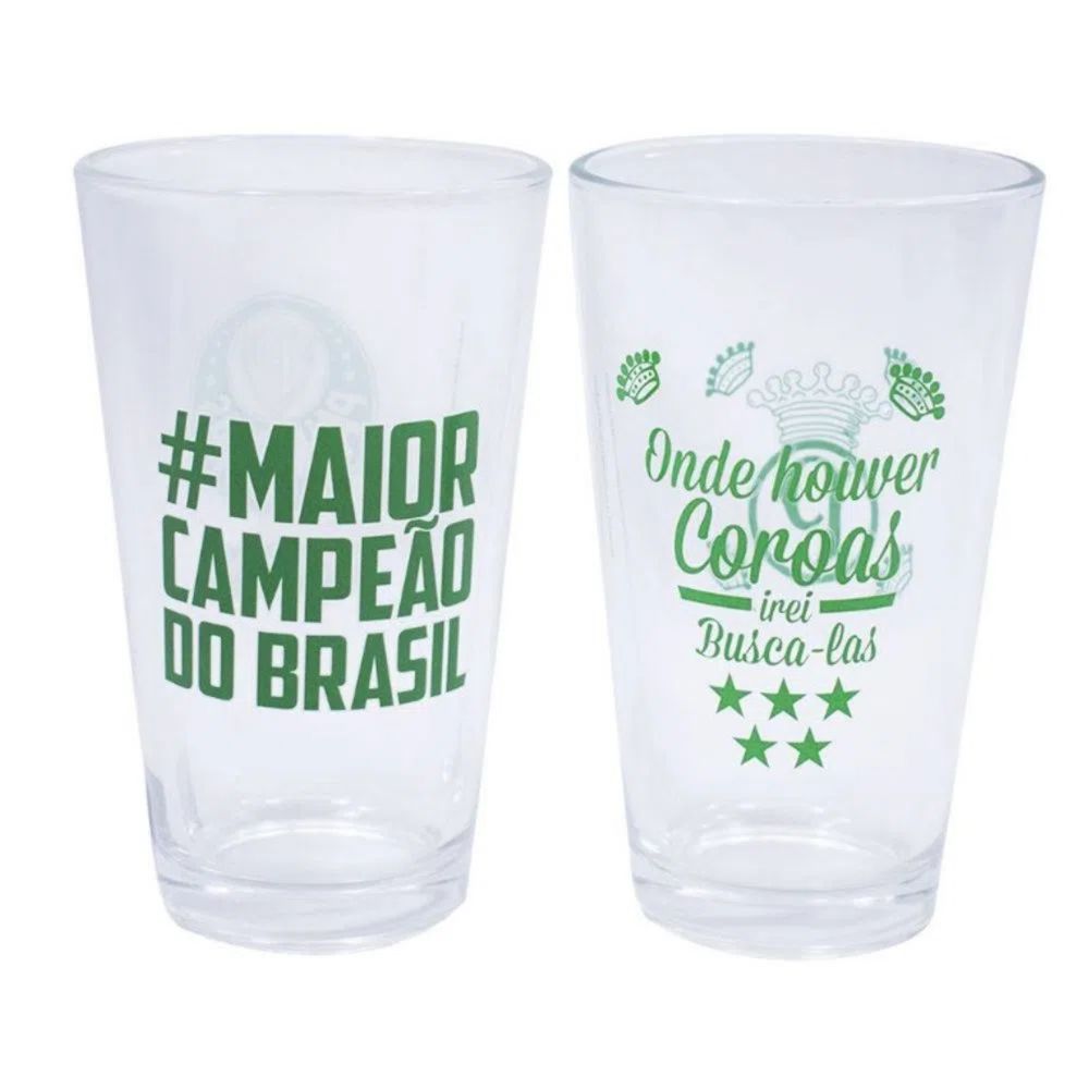 Jogo Kit 12 Copos Altos 300ML em Vidro Grosso Long Drink