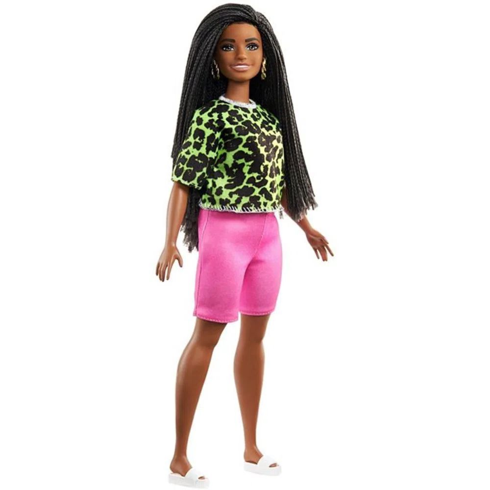 Boneca Barbie Fashionista Morena Com Roupinhas e Acessórios Modelo