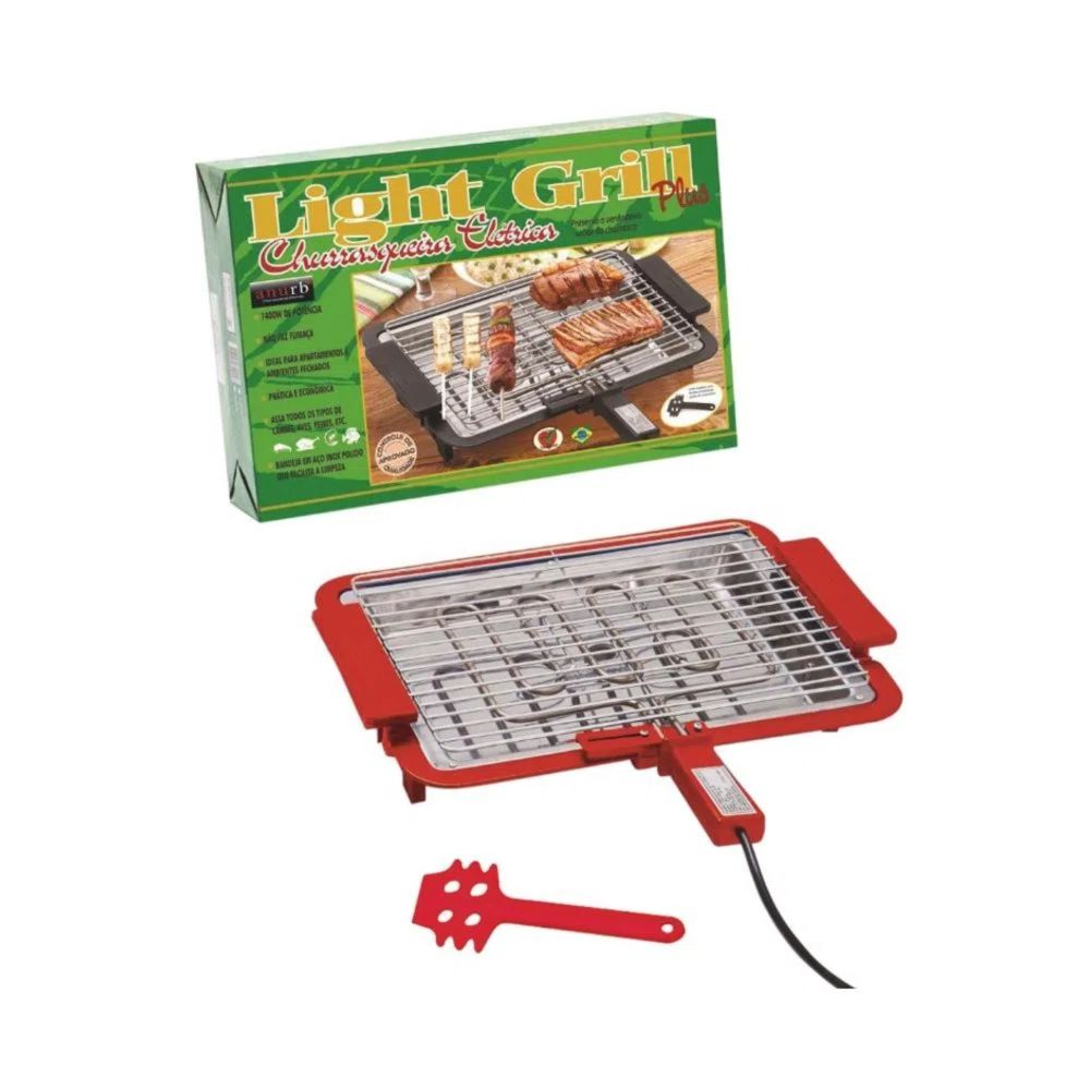 Churrasqueira Elétrica Light Grill Plus VM 493 220V Heynox nivalmix