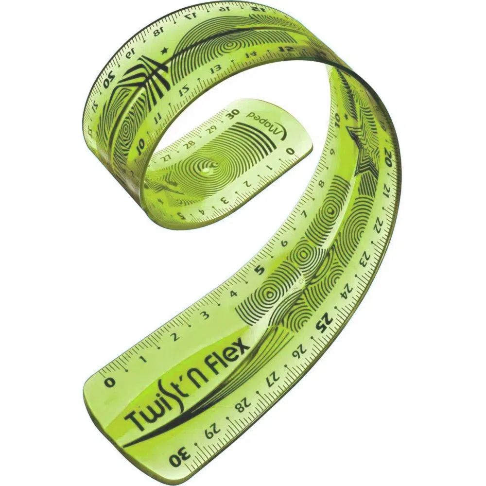 Nivalmix-Regua-Flexivel-Twistn-Flex-30-Centimetros-Verde-Maped-1418878-001 Nivalmix-Regua-Flexivel-Twistn-Flex-30-Centimetros-Verde-Maped-1418878-001