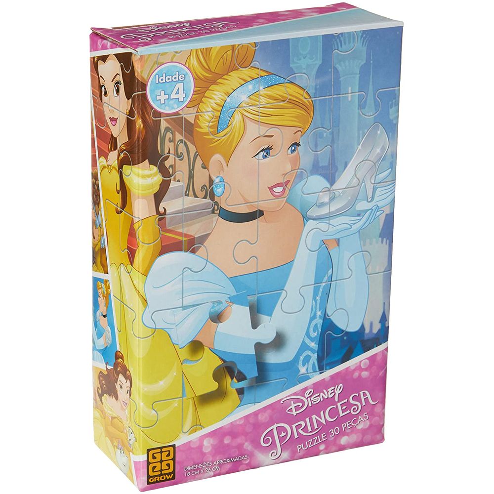 Puzzle 100 peças Princesas - Loja Grow