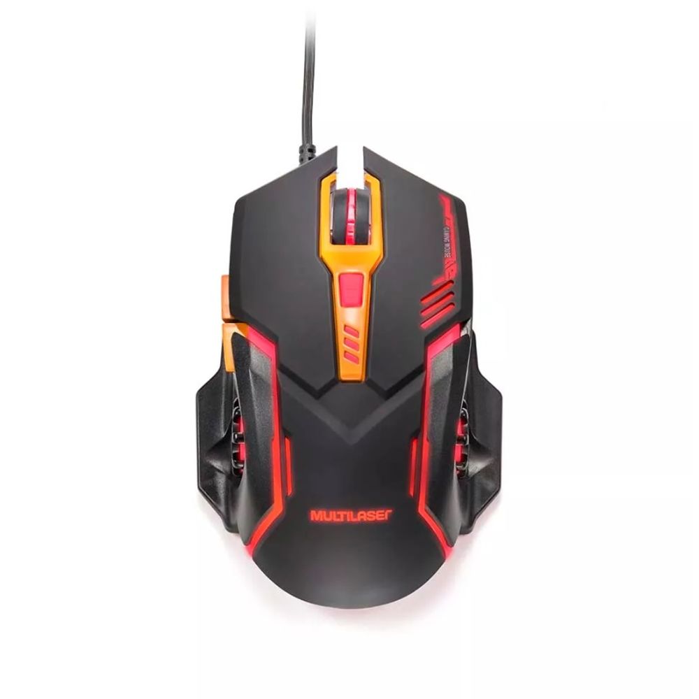 Nivalmix_mouse_multilaser_gamer_laranja Nivalmix_mouse_multilaser_gamer_laranja