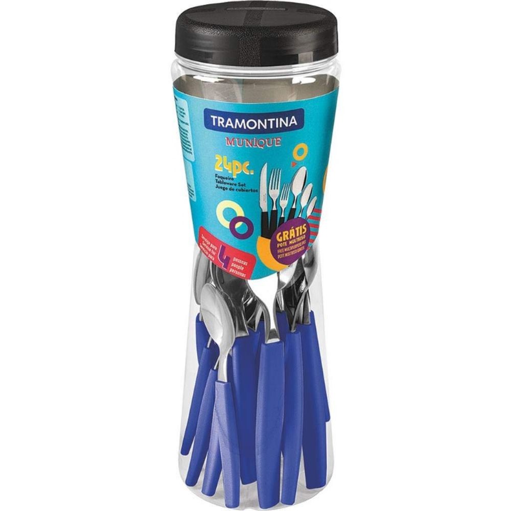 Nivalmix_faqueiro_munique_azul_tramontina Nivalmix_faqueiro_munique_azul_tramontina