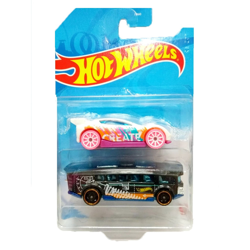 Nivalmix-Hot-Wheels-2-Carrinhos-GTT31-Mattel-2311926-001 Nivalmix-Hot-Wheels-2-Carrinhos-GTT31-Mattel-2311926-001