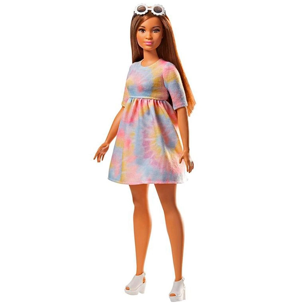 Nivalmix-Boneca-Barbie-Fashionistas-77-Vestido-Tie-Dye-Mattel-2040538-017 Nivalmix-Boneca-Barbie-Fashionistas-77-Vestido-Tie-Dye-Mattel-2040538-017