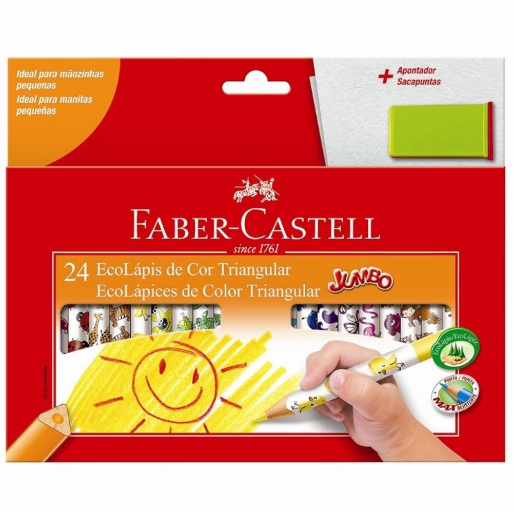 Nivalmix_lapis_faber_castell_24_cores_ecolapis Nivalmix_lapis_faber_castell_24_cores_ecolapis