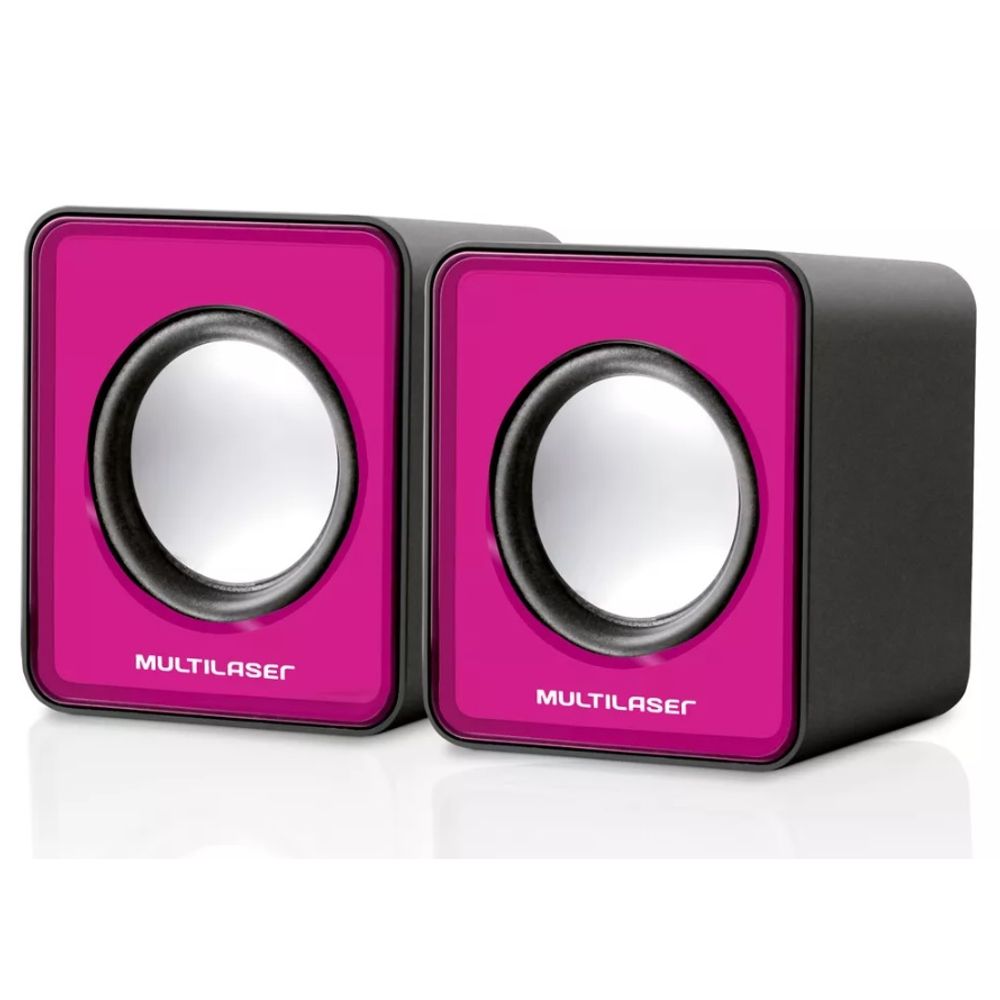 Nivalmix_caixa_de_som_rosa_multilaser Nivalmix_caixa_de_som_rosa_multilaser