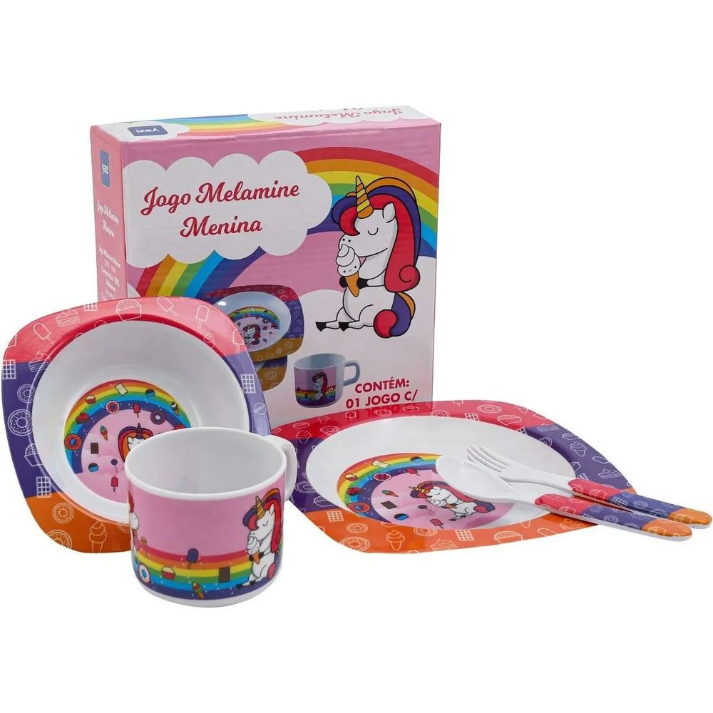 Nivalmix-Jogo-Melamine-Menina-2002-MJA-5-pecas-Yazi-1700445 Nivalmix-Jogo-Melamine-Menina-2002-MJA-5-pecas-Yazi-1700445