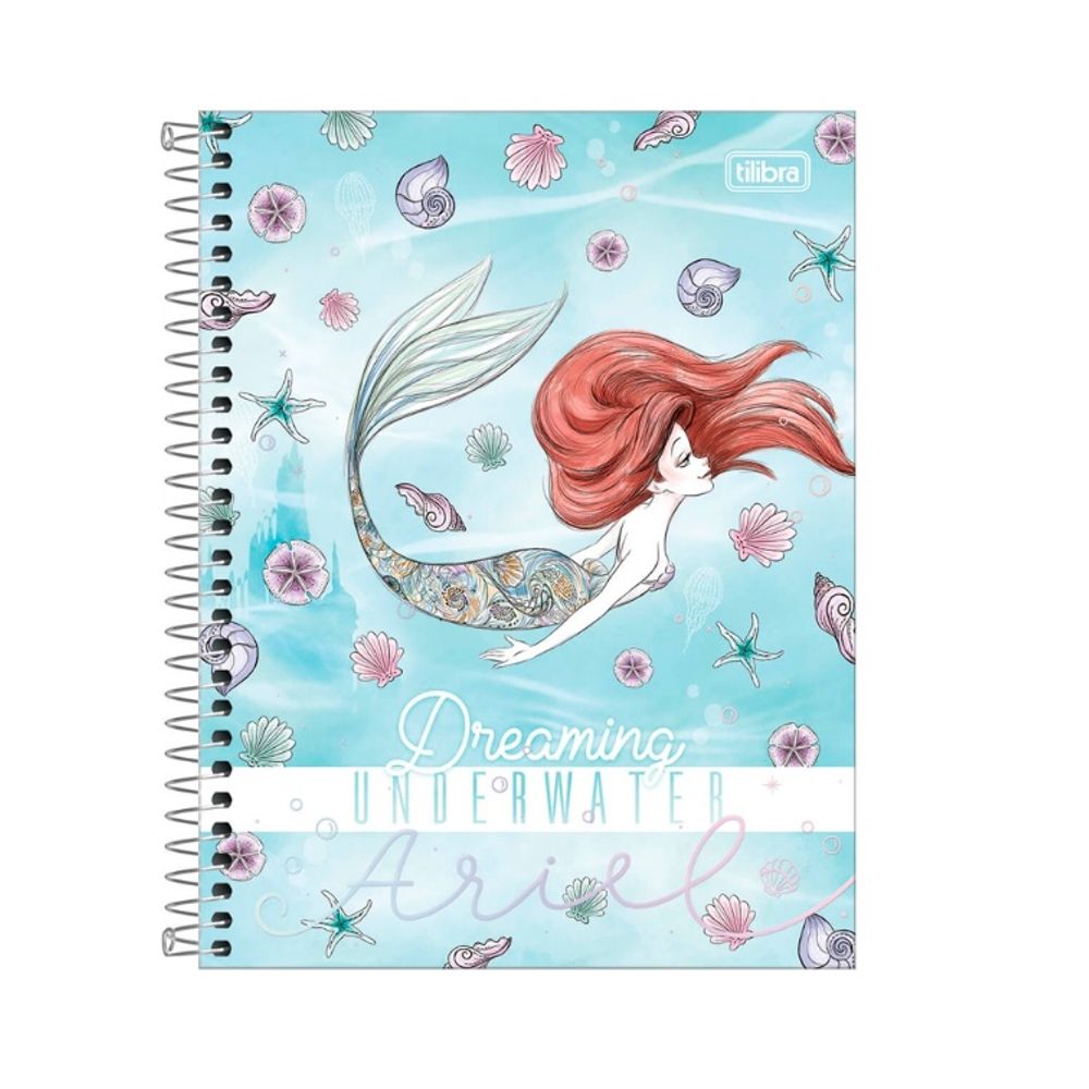 Nivalmix_caderno_princesas_ariel_2250475 Nivalmix_caderno_princesas_ariel_2250475