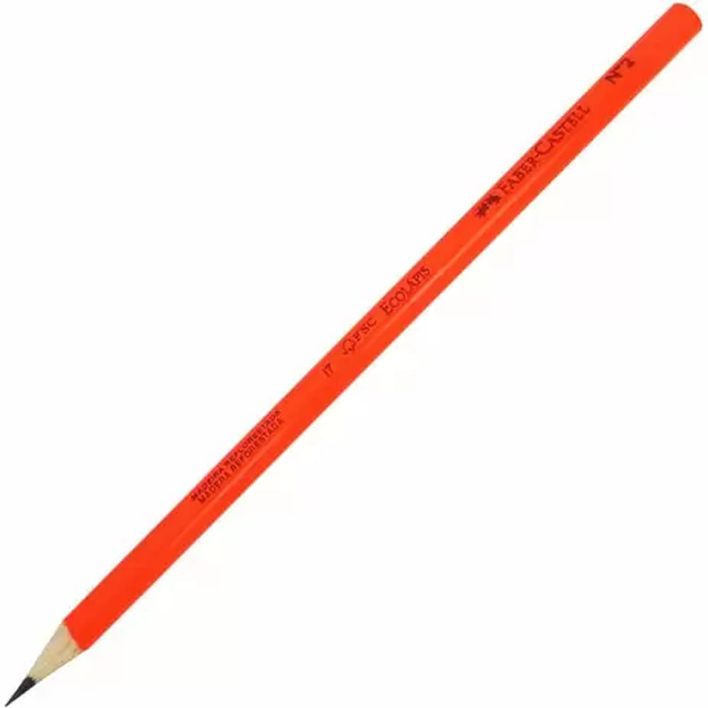 Nivalmix-Ecolapis-Max-Neon-N2-Laranja-Faber-Castell-1954205-003 Nivalmix-Ecolapis-Max-Neon-N2-Laranja-Faber-Castell-1954205-003