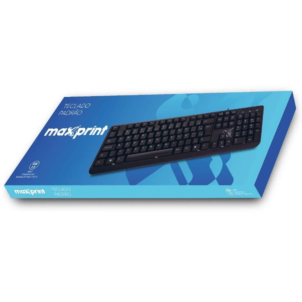 Nivalmix-Teclado-Padrao-USB-Preto-608145-Maxprint-1776742 Nivalmix-Teclado-Padrao-USB-Preto-608145-Maxprint-1776742