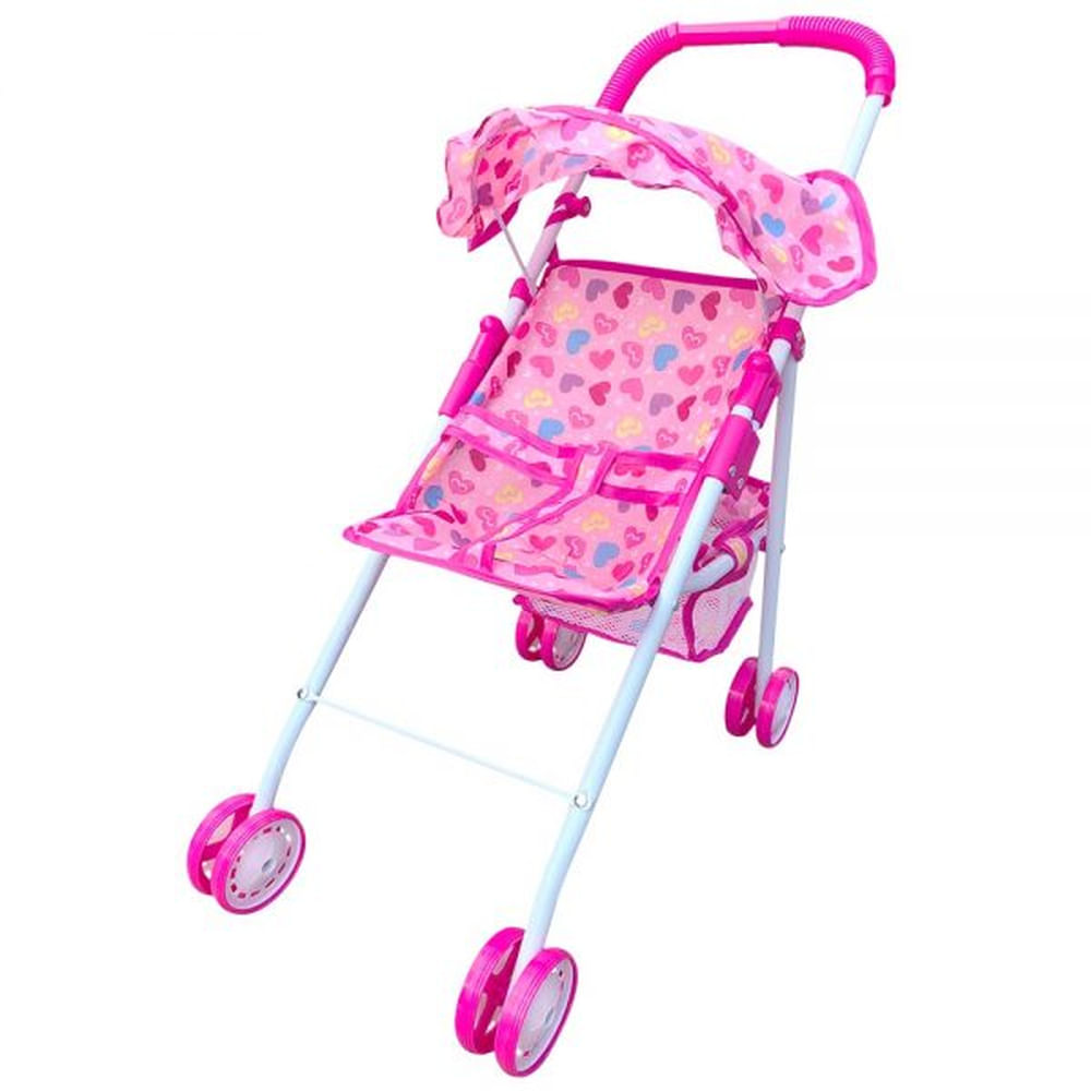 Nivalmix-Carrinho-Boneca-Passeio-Mod-Cobertura-DMT5777-Dm-Toys-2312459 Nivalmix-Carrinho-Boneca-Passeio-Mod-Cobertura-DMT5777-Dm-Toys-2312459