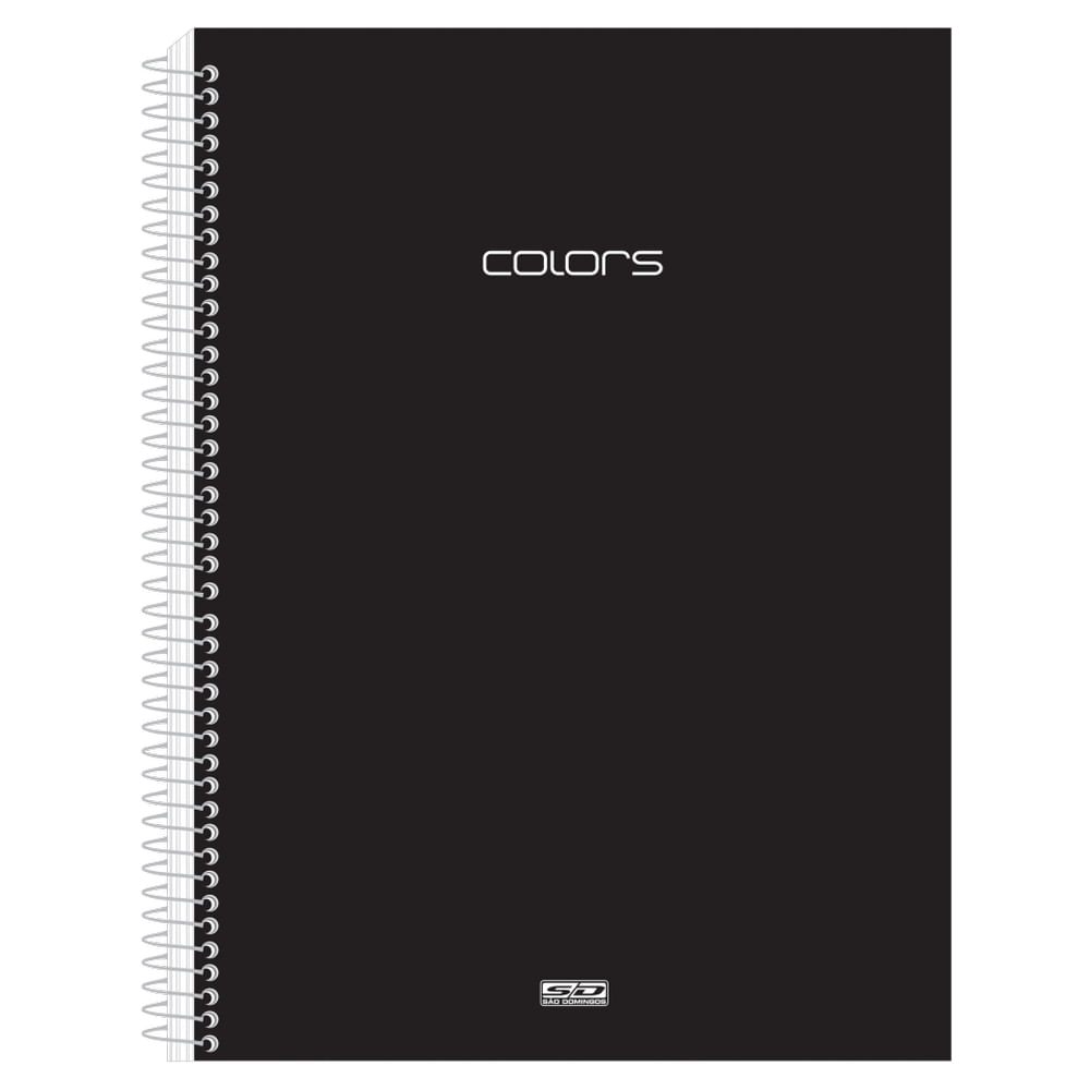 Nivalmix-Caderno-Univ-1-Materia-96-Folhas-Colors-Preto-Sao-Domingos-1755630 Nivalmix-Caderno-Univ-1-Materia-96-Folhas-Colors-Preto-Sao-Domingos-1755630