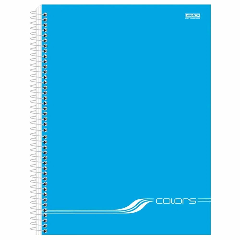 Nivalmix-Caderno-Univ-1-Materia-96-Folhas-Colors-Azul-Sao-Domingos-1755643 Nivalmix-Caderno-Univ-1-Materia-96-Folhas-Colors-Azul-Sao-Domingos-1755643