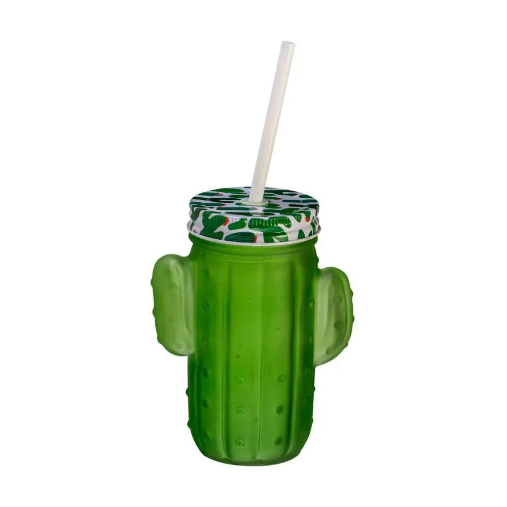 Nivalmix-Copo-Cactus-Green-com-Canudo-400ml-PJ17124G-Milk-2308390 Nivalmix-Copo-Cactus-Green-com-Canudo-400ml-PJ17124G-Milk-2308390