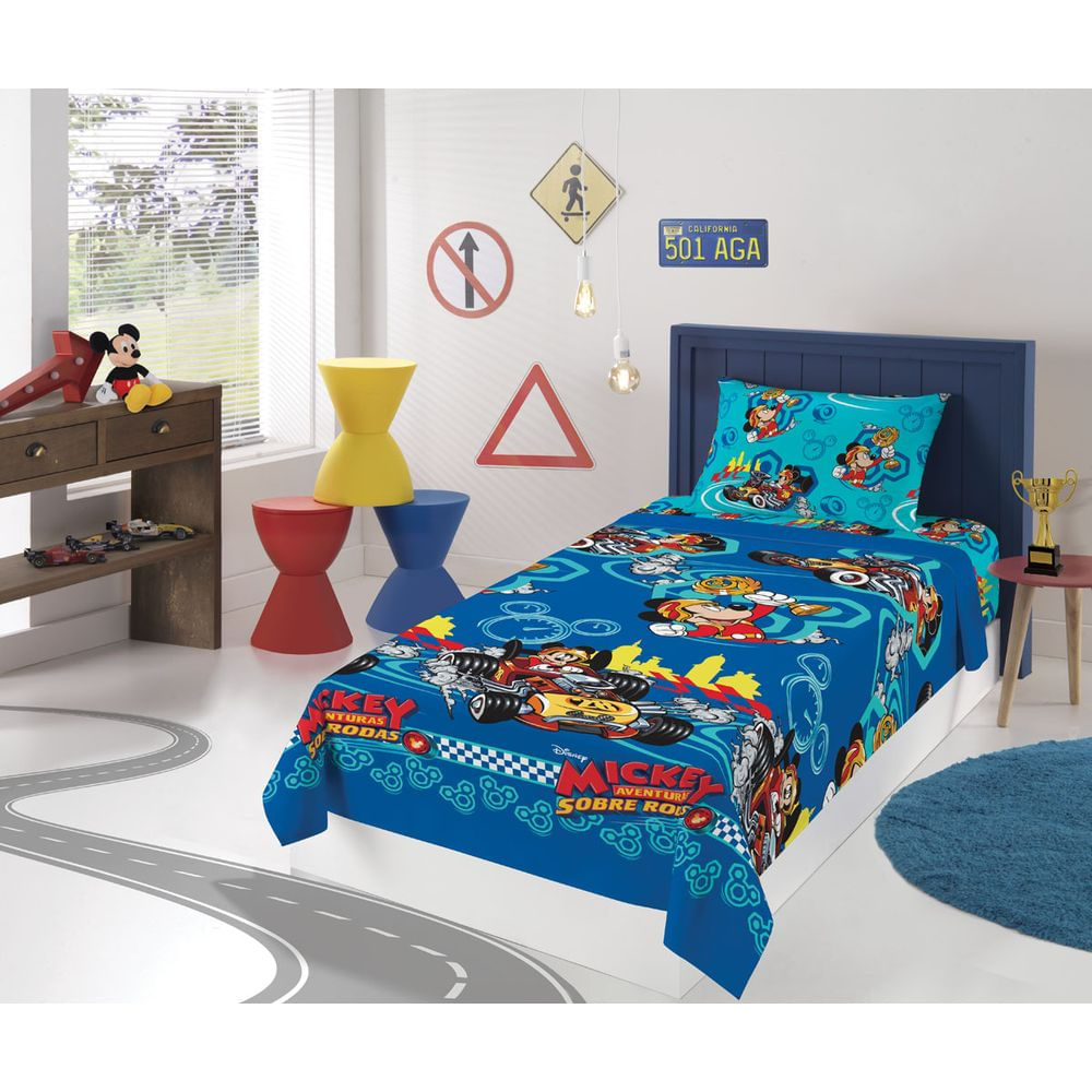 Nivalmix-Jogo-de-Cama-Solteiro-Mickey-2pcs-Lepper-2314760- Nivalmix-Jogo-de-Cama-Solteiro-Mickey-2pcs-Lepper-2314760-