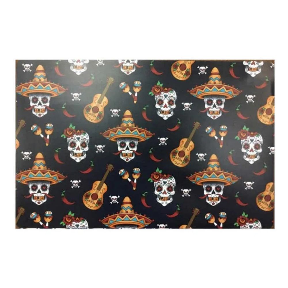 Nivalmix-Jogo-Americano-Caveira-Com-6-pcs-Bono-2308637 Nivalmix-Jogo-Americano-Caveira-Com-6-pcs-Bono-2308637