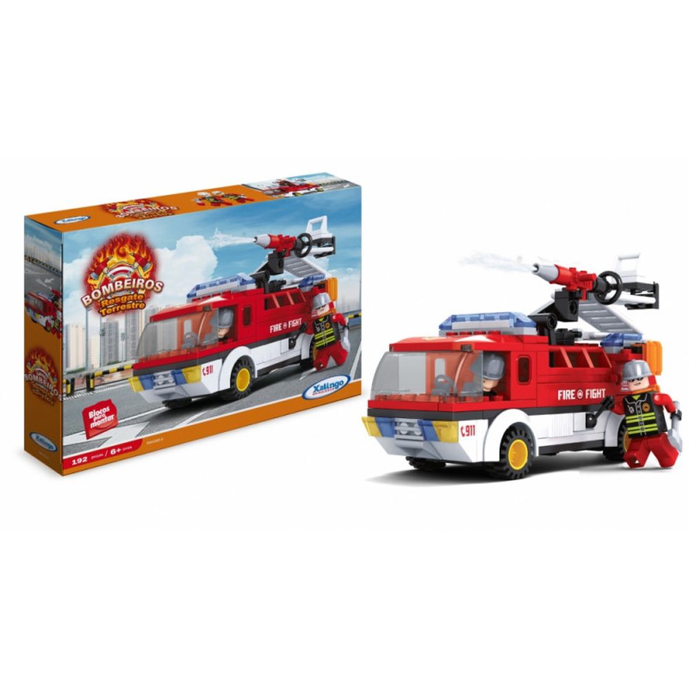 Nivalmix-Blocos-de-Montar-Bombeiros-Resgaste-Terrestre-02609-Xalingo-2317451- Nivalmix-Blocos-de-Montar-Bombeiros-Resgaste-Terrestre-02609-Xalingo-2317451-