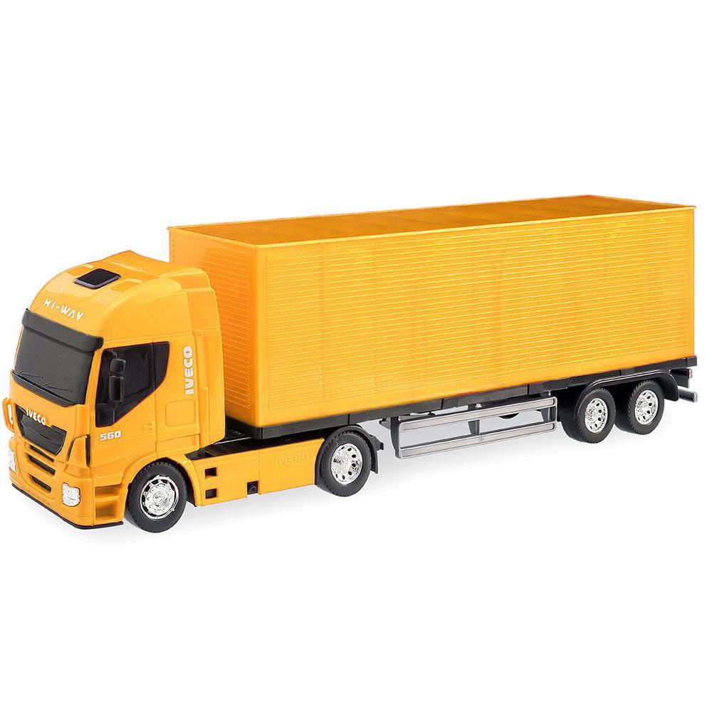 Nivalmix-Caminhao-Iveco-Hi-way-Bau-339-Amarelo-Usual-2116328-002 Nivalmix-Caminhao-Iveco-Hi-way-Bau-339-Amarelo-Usual-2116328-002