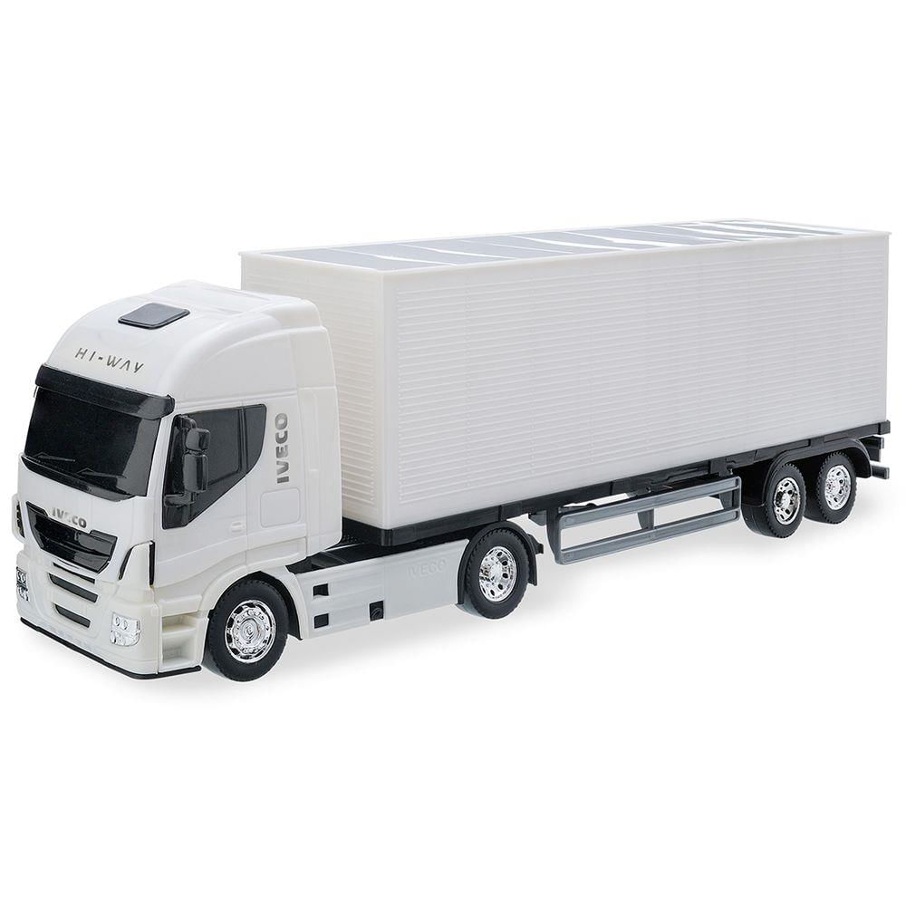 Miniatura Caminhão Brinquedo Infantil Iveco Bebidas Garrafas