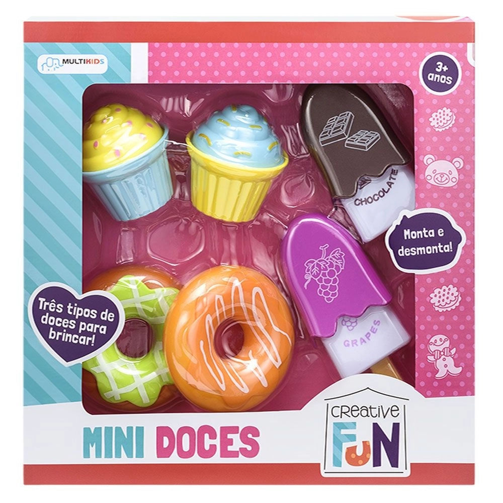 Nivalmix-Creative-Fun-Mini-Doces-BR601-Multikids-2319973 Nivalmix-Creative-Fun-Mini-Doces-BR601-Multikids-2319973