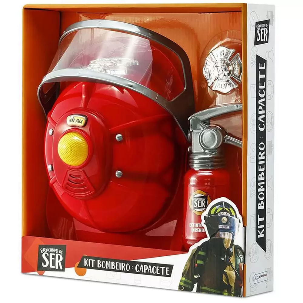 Nivalmix-Brincando-de-Ser-Kit-Bombeiro-Capacete-BR964-Multikids-2320025 Nivalmix-Brincando-de-Ser-Kit-Bombeiro-Capacete-BR964-Multikids-2320025