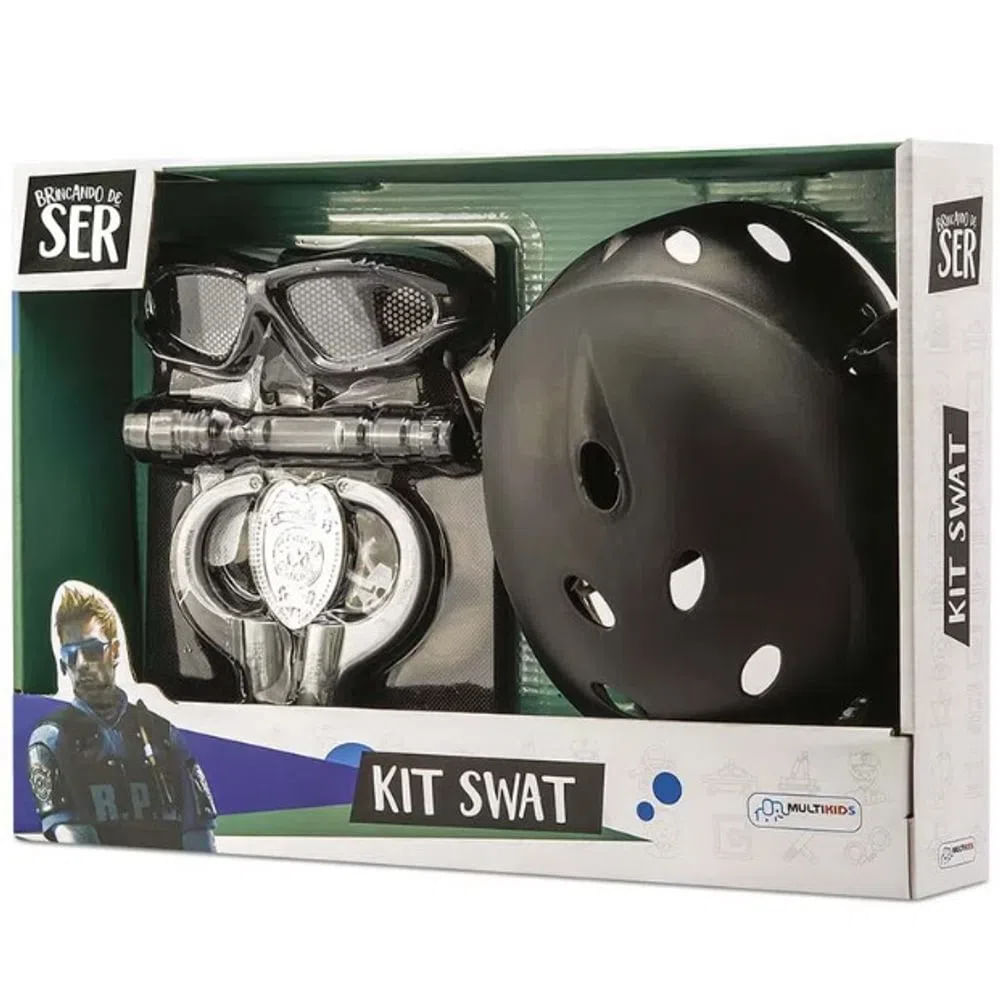 Nivalmix-Brincando-de-Ser-Kit-Swat-BR966-Multikids-2320038 Nivalmix-Brincando-de-Ser-Kit-Swat-BR966-Multikids-2320038