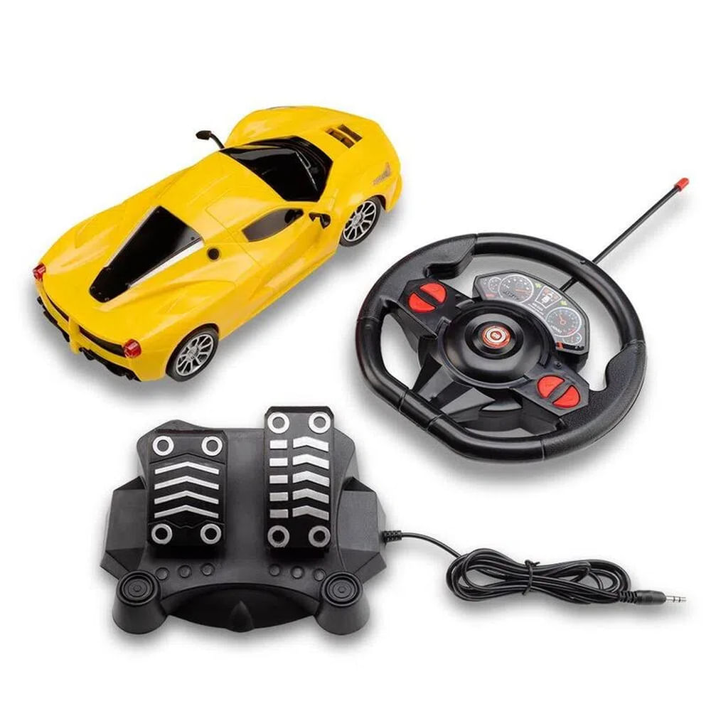 Nivalmix-Carro-Racing-Control-SpeedX-Amarelo-BR1143-Multikids-2319908 Nivalmix-Carro-Racing-Control-SpeedX-Amarelo-BR1143-Multikids-2319908