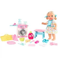 Nivalmix-Boneca-Little-Mommy-Bebe-Hora-de-Comer-e-Lavar-FLC04-Mattel-2318933-2