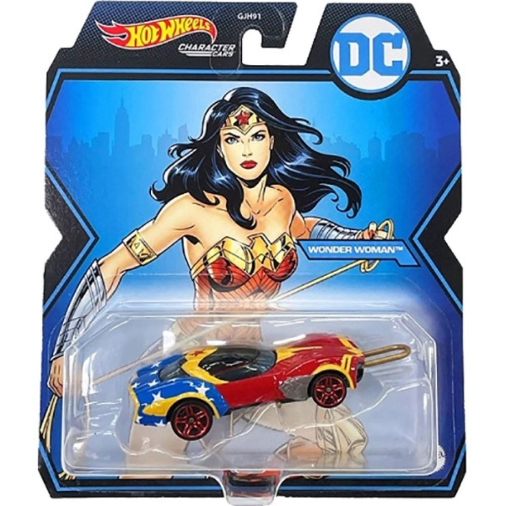 Nivalmix-Carrinho-Hot-Wheels-Character-Cars-DC-Wonder-Woman-Mattel-2319791-001 Nivalmix-Carrinho-Hot-Wheels-Character-Cars-DC-Wonder-Woman-Mattel-2319791-001