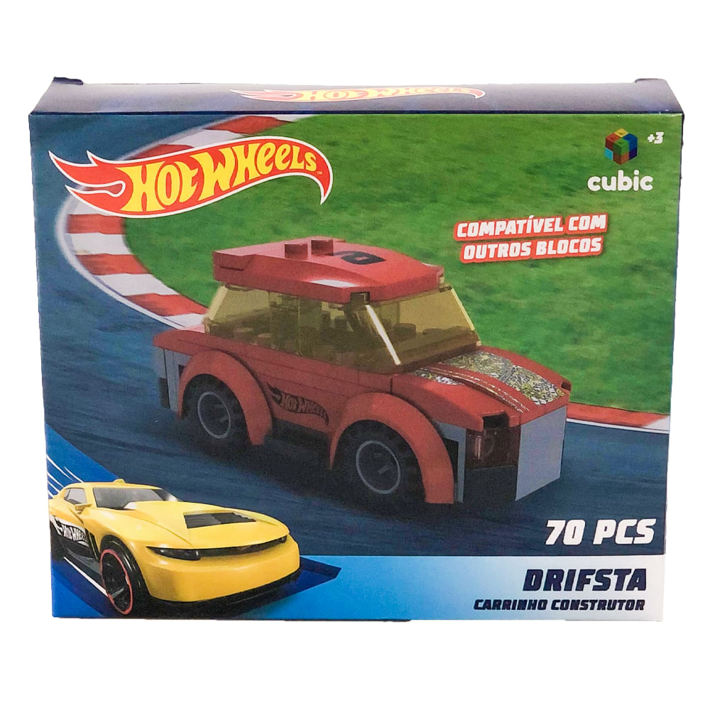 Nivalmix-Hot-Wheels-Blocos-de-Montar-Drifsta-BR1307-Multikids-2319960-002 Nivalmix-Hot-Wheels-Blocos-de-Montar-Drifsta-BR1307-Multikids-2319960-002