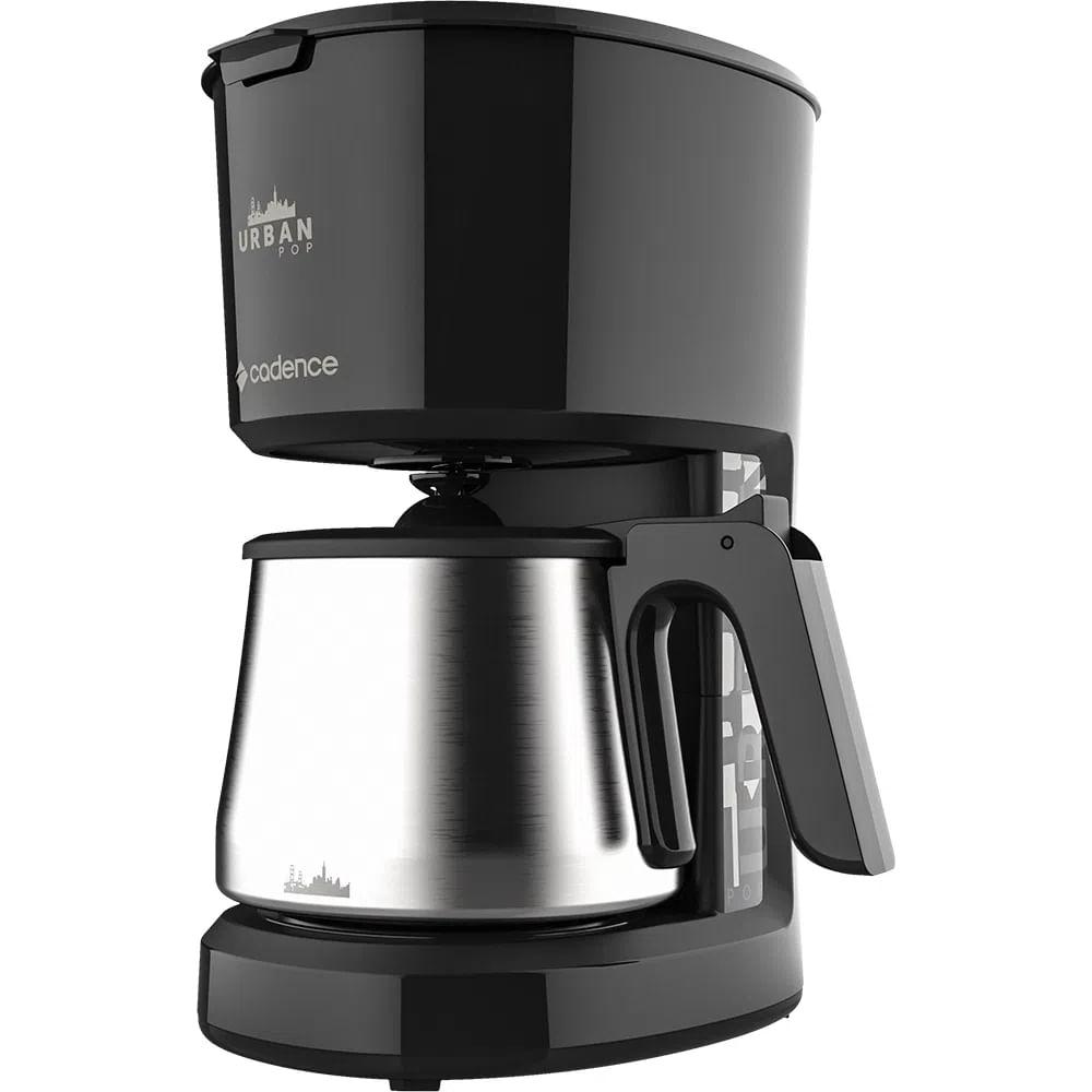 Nivalmix-Cafeteira-Eletrica-Urban-Pop-Inox-CAF810-127V-Cadence-2307428 Nivalmix-Cafeteira-Eletrica-Urban-Pop-Inox-CAF810-127V-Cadence-2307428