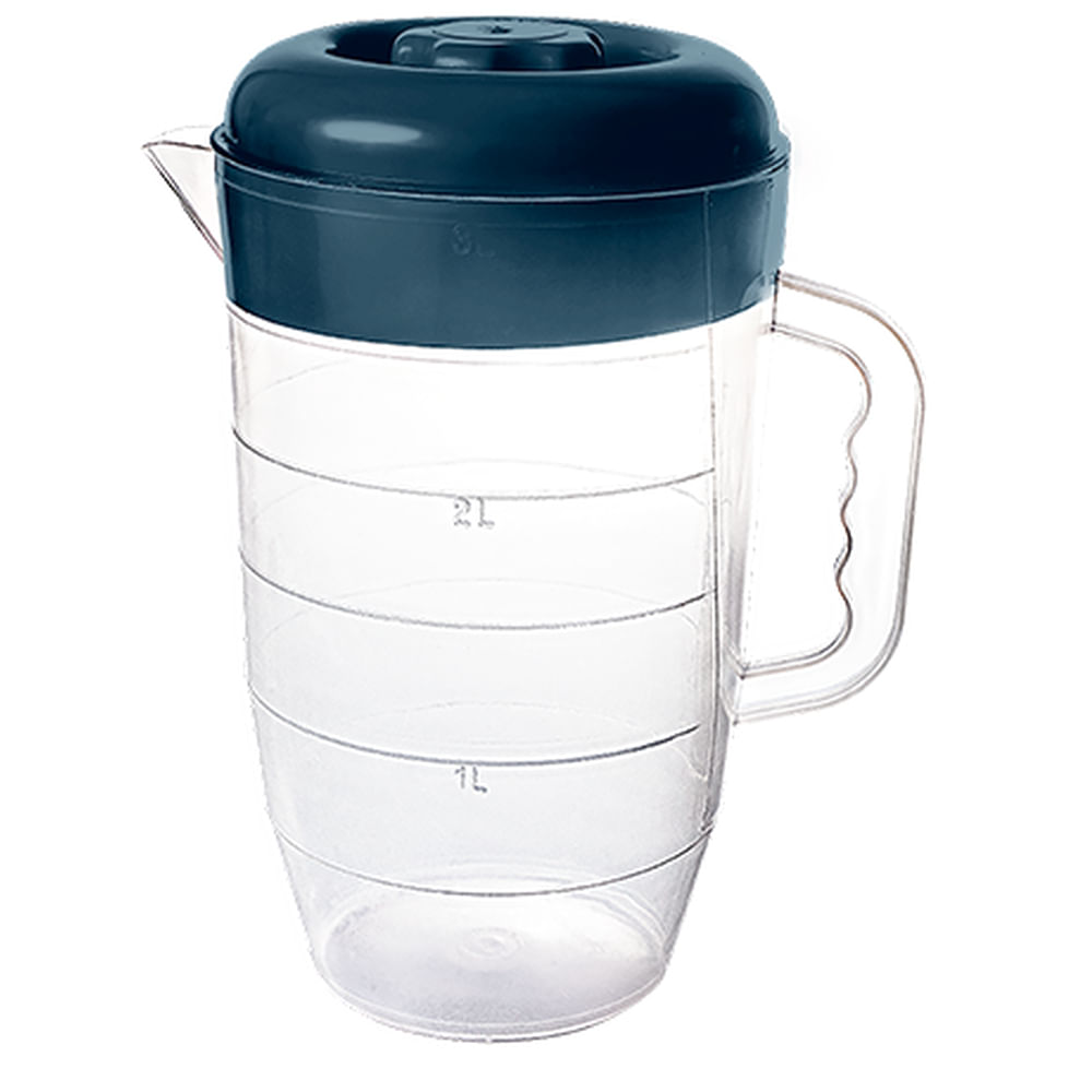 Nivalmix-Jarra-3-Litros-com-Tampa-Azul-654-Plasvale-2307025 Nivalmix-Jarra-3-Litros-com-Tampa-Azul-654-Plasvale-2307025