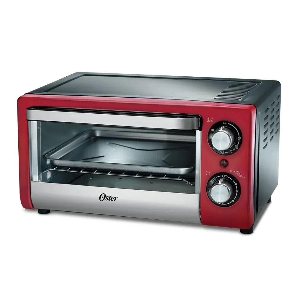 Nivalmix-Forno-Eletrico-Compact-10-Litros-Vermelho-127v-Oster-1995181 Nivalmix-Forno-Eletrico-Compact-10-Litros-Vermelho-127v-Oster-1995181