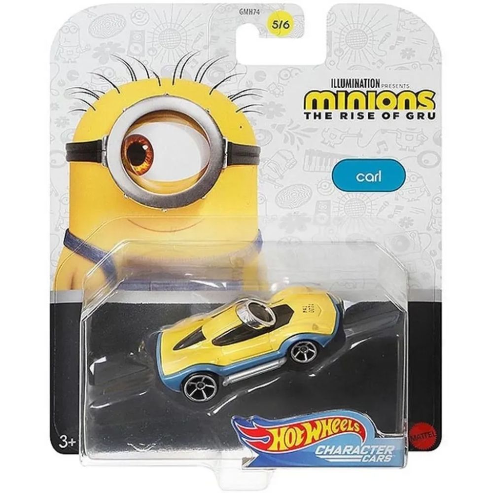 Carrinho Hot Wheels Minions - Mattel - nivalmix