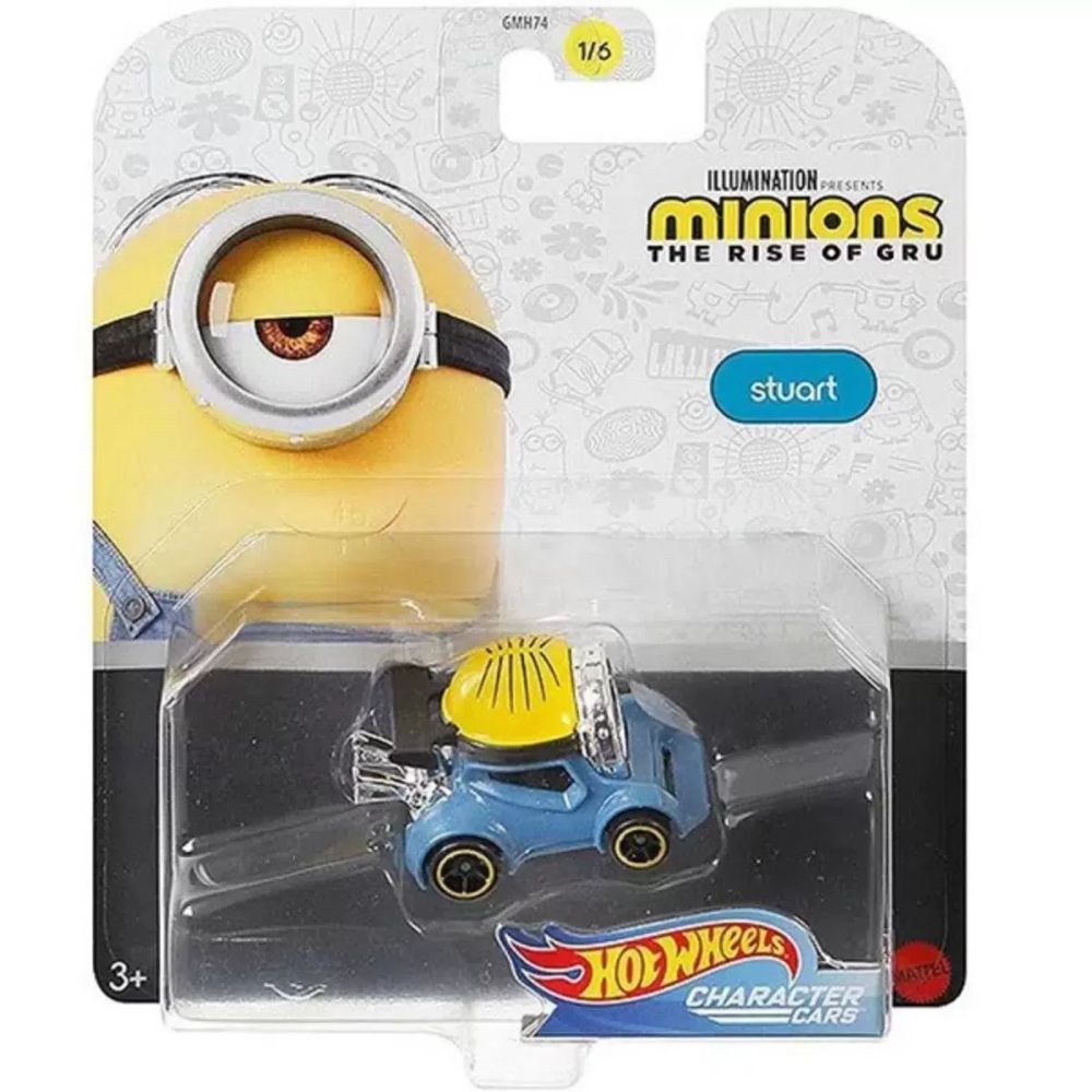 Nivalmix-Carrinho-Hot-Wheels-Minions-Stuart-GMH79-Mattel-2311861-005 Nivalmix-Carrinho-Hot-Wheels-Minions-Stuart-GMH79-Mattel-2311861-005