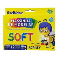 Nivalmix-Massinha-de-Modelar-Soft-com-12-Cores-07312-Acrilex-587236 Nivalmix-Massinha-de-Modelar-Soft-com-12-Cores-07312-Acrilex-587236