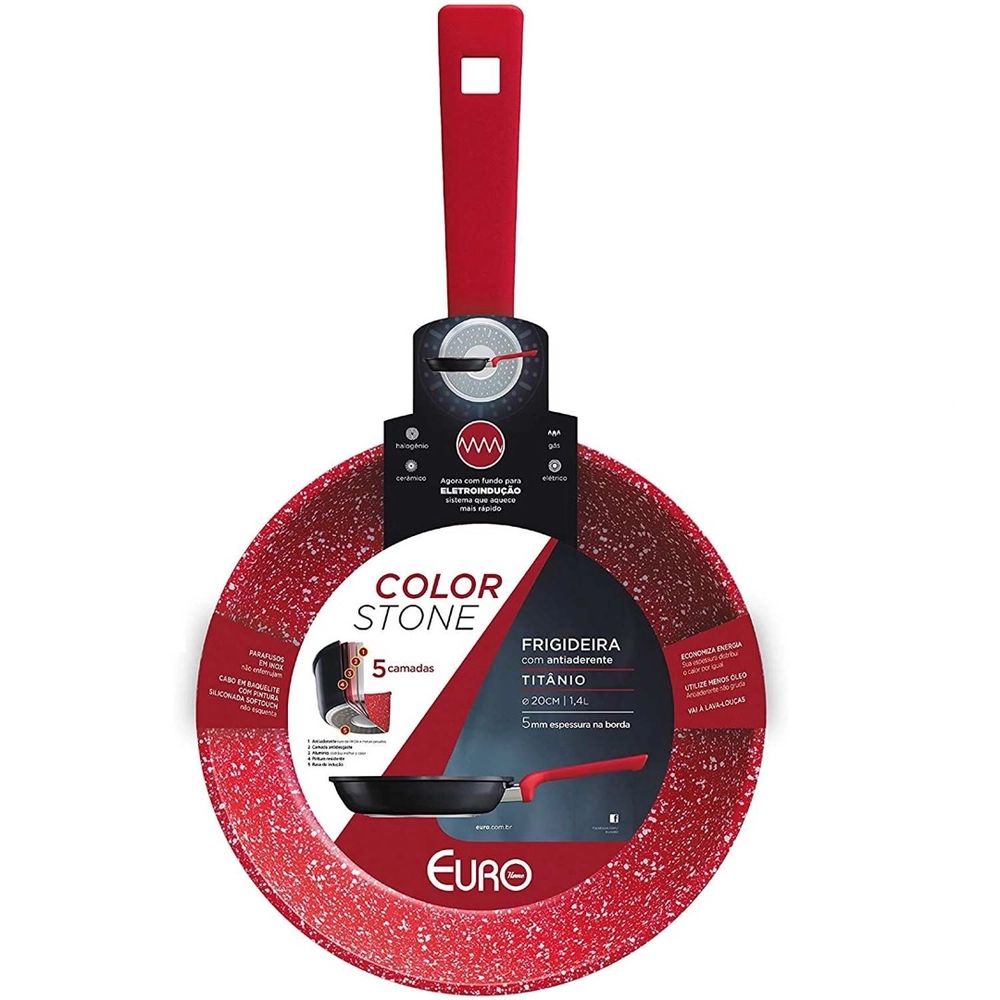 Nivalmix-Frigideira-ColorStone-20cm-Titanio-ALU8204-TI-Euro-Home-2328293 Nivalmix-Frigideira-ColorStone-20cm-Titanio-ALU8204-TI-Euro-Home-2328293