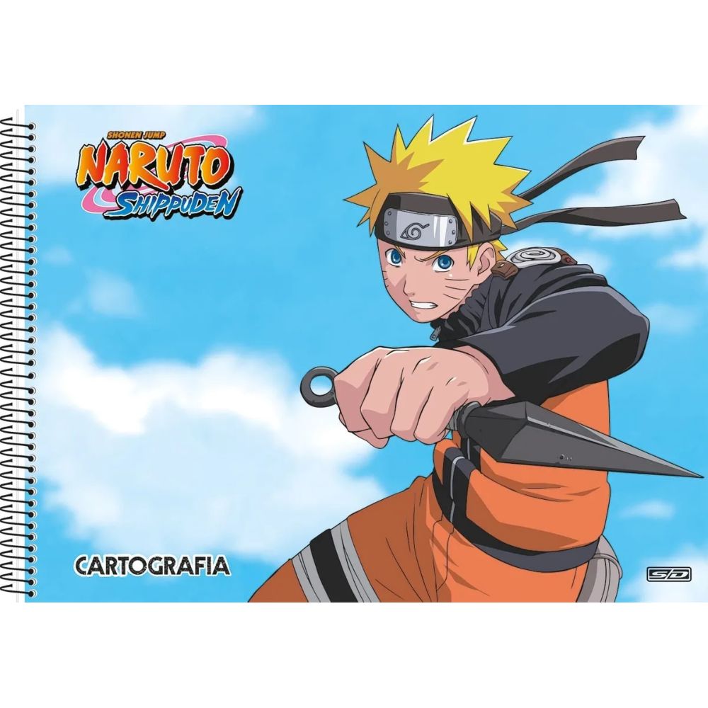 Caderno Naruto em Oferta