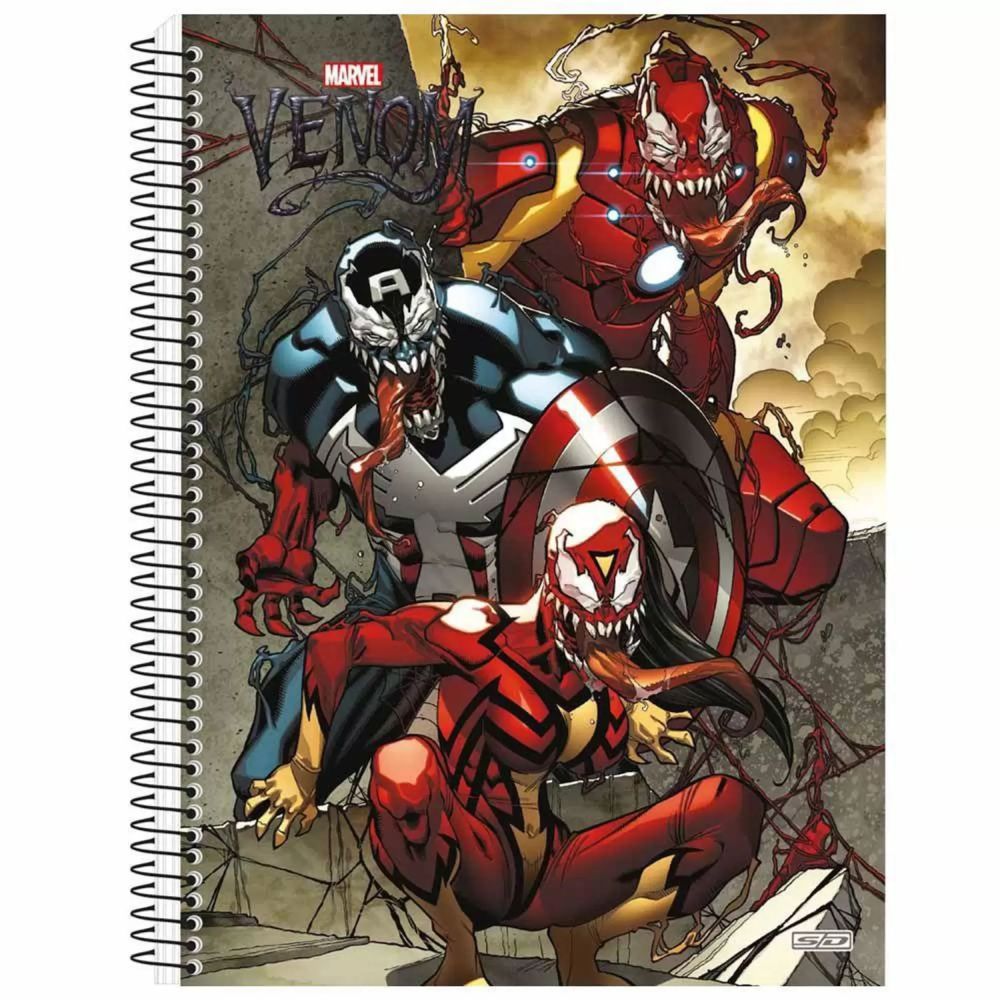 Nivalmix-Caderno-Univ-1-Materia-80-Fls-Venom-Capa-2-Sao-Domingos-2328514-002 Nivalmix-Caderno-Univ-1-Materia-80-Fls-Venom-Capa-2-Sao-Domingos-2328514-002