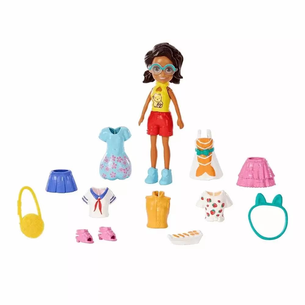 Boneca Polly Pocket Conjunto de Viagem - Mattel - nivalmix