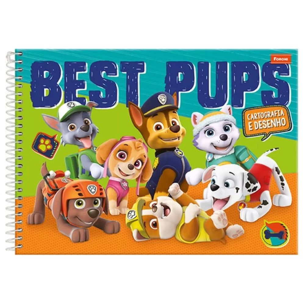 Nivalmix-Caderno-Cartografia-96-Folhas-Patrulha-Canina-Foroni-1963552 Nivalmix-Caderno-Cartografia-96-Folhas-Patrulha-Canina-Foroni-1963552